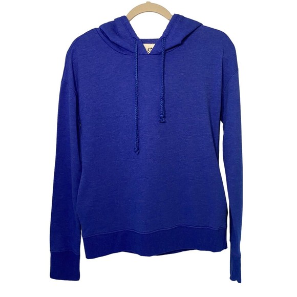 Threads 4 Thought Sustainable Apparel Women's Blue Sweatshirt Hoodie Size Small - Picture 1 of 11